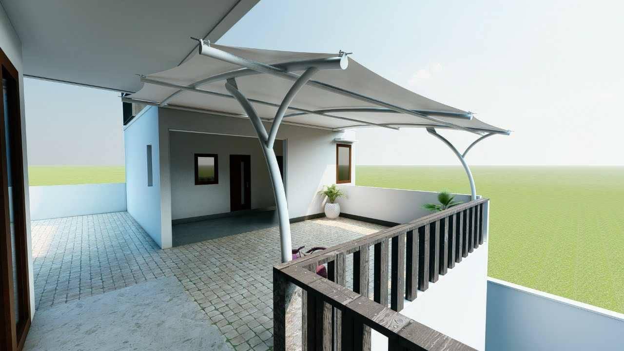 Kanopi Membran Rooftop Teras Rumah