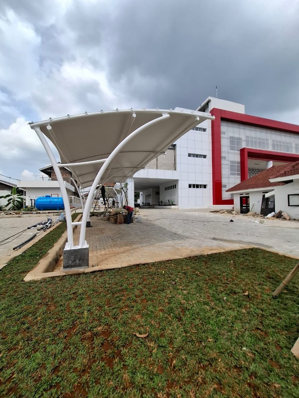 Kanopi Membran Area Outdoor